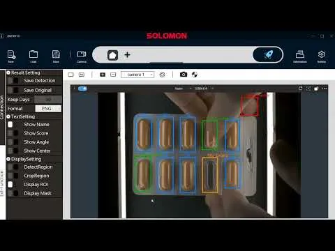 Blister Pack Inspection Using AI | SolVision | Solomon AI and 3D Vision
